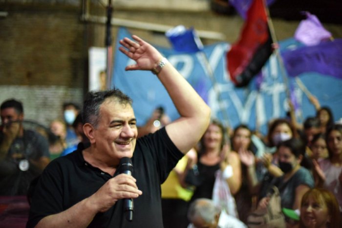 El secretario general del PJ organiz&oacute; el acto, en Paran&aacute;.