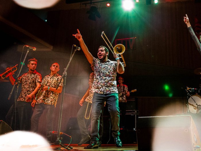 La Delio Valdez se present&oacute; el mi&eacute;rcoles en la Fiesta Nacional de la Playa.