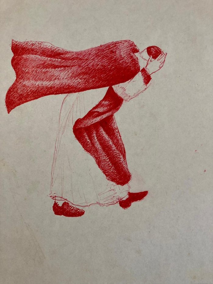 Trabajo de la serie "Cardenales".