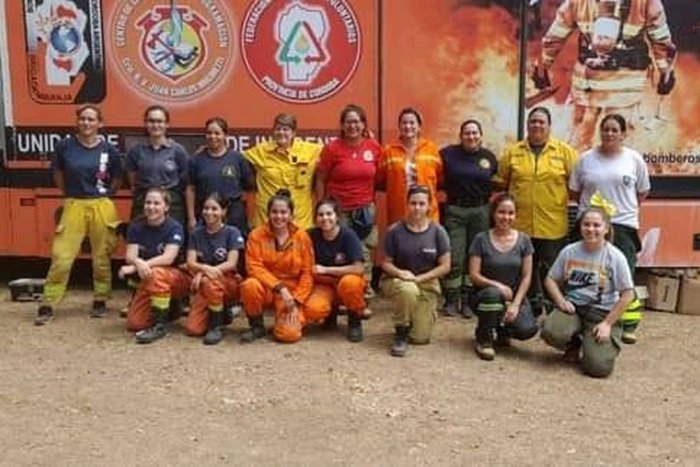 Bomberas de C&oacute;rdoba, Chaco y Entre R&iacute;os, de servicio en Corrientes.