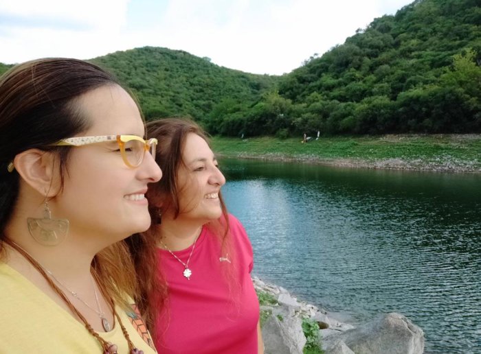 Las int&eacute;rpretes Macarena G&oacute;mez Delgado y Virginia Piscitelli