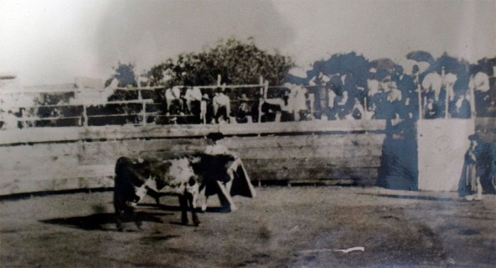 Plaza de toros, en 3 de Febrero y San Mart&iacute;n