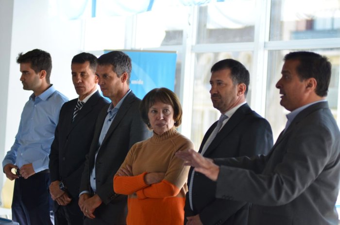 Kueider, otro de los presentes junto a legisladores entrerrianos.e