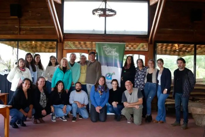 Cierre del taller en la costa del Uruguay