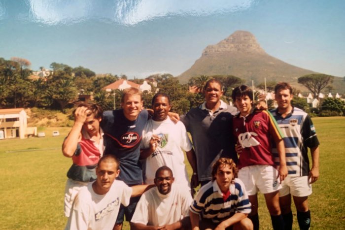 2002: Pata estuvo junto a sus compa&ntilde;eros en Sud&aacute;frica.