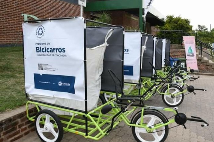 As&iacute; son las ecobicis que ser&aacute;n expuestas en Concordia.