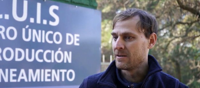 El ingeniero agr&oacute;nomo Claudio G&oacute;mez es el responsable del banco en INTA Concordia.