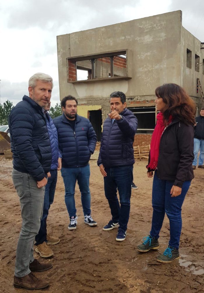 El diputado nacional recorri&oacute; el Parque Industrial de Concordia.