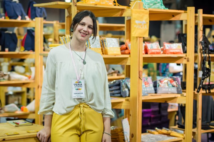 Soledad llev&oacute; a C&oacute;rdoba sus juegos did&aacute;cticos en tela.
