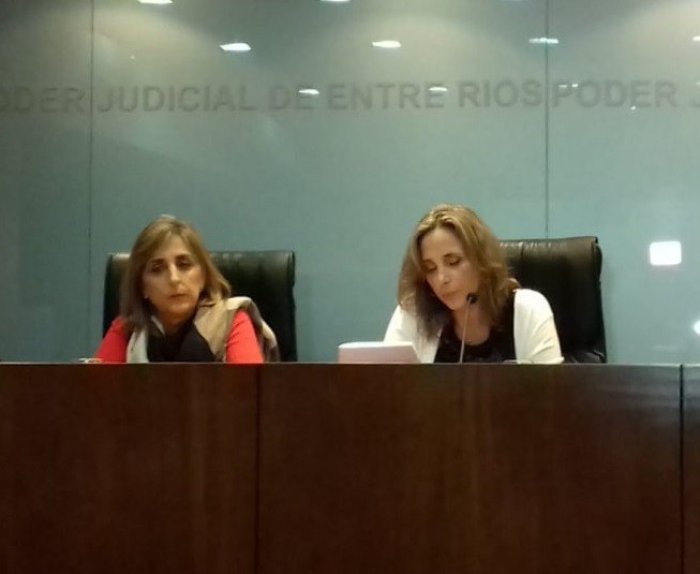 Marcela Davite y Marcela Badano, vocales de la C&aacute;mara de Casaci&oacute;n Penal de Paran&aacute;.