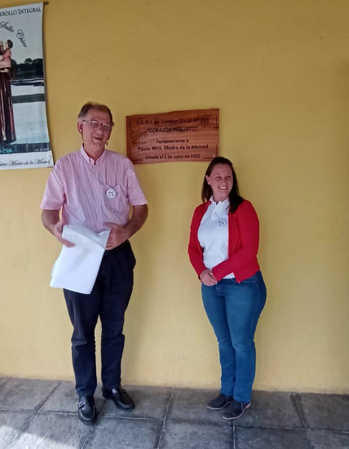 La directora Mar&iacute;a Valeria Berrutti junto a Ignacio Dalzotto, apoderado legal.