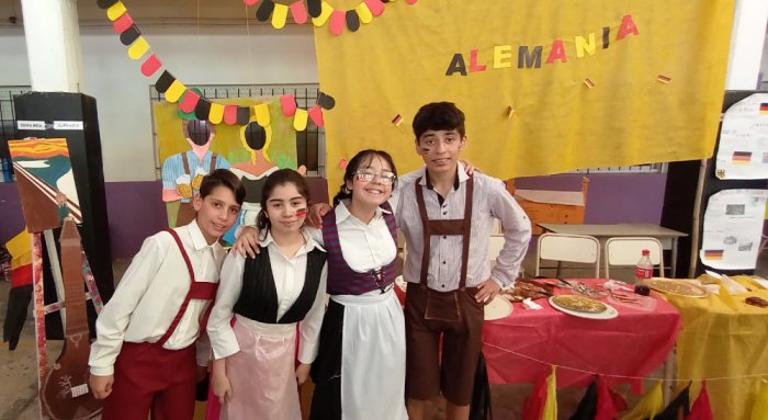 Alemania, representada por alumnos de 1&ordm;C.