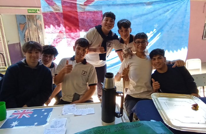En Australia estuvieron los chicos de 3&ordm;B.
