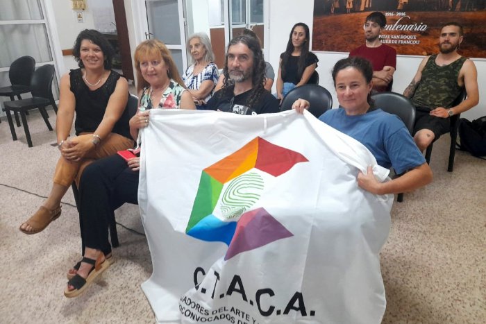 CETACA est&aacute; conformada por trabajadores del arte y la cultura de Villa Elisa.