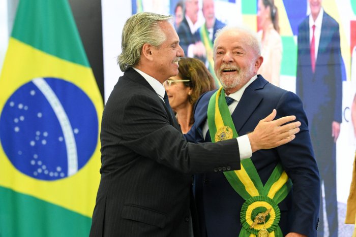 El mandatario argentino estuvo este 1 de enero en Brasilia junto a su par brasile&ntilde;o.