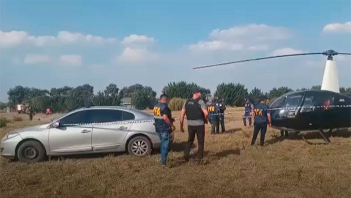 La aeronave secuestrada