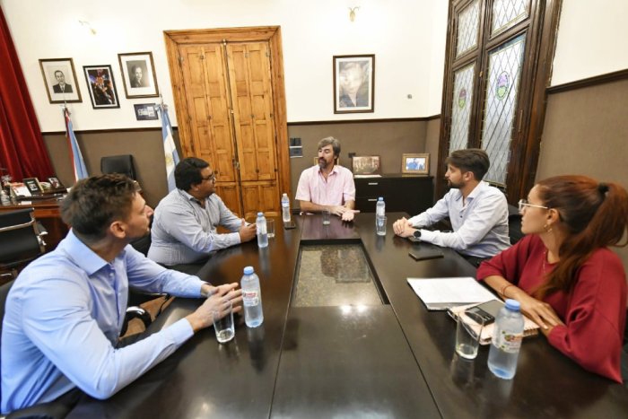 El presidente de Diputados recibi&oacute; al director de la Asociaci&oacute;n Civil de Estudios Populares de Entre R&iacute;os.