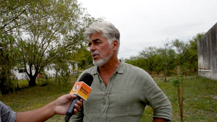El ingeniero agr&oacute;nomo Federico Gadea habla de las mangas por surco.