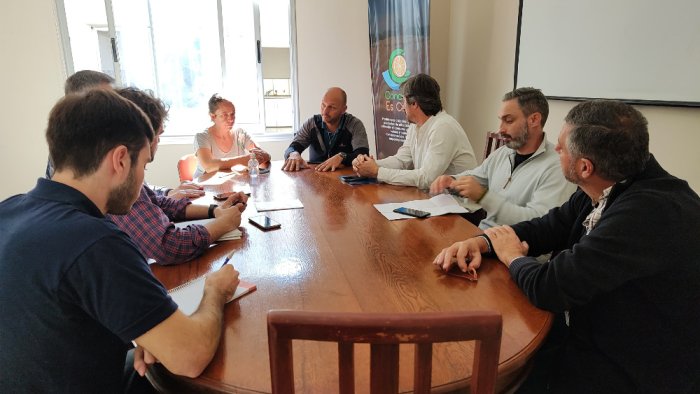 Giano tambi&eacute;n mantuvo un encuentro con la Asociaci&oacute;n de Citricultores Concordia.