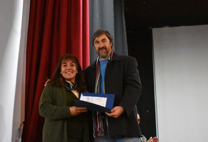 El presidente de la C&aacute;mara de Diputados de Entre R&iacute;os, presente en la apertura.