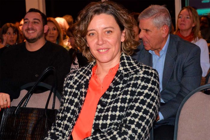 Cecilia Goyeneche, entre el p&uacute;blico