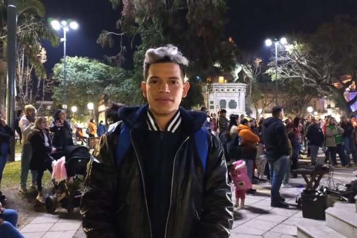 Mart&iacute;n Miranda, referente del Colectivo LGBTIQ+ Concordia.