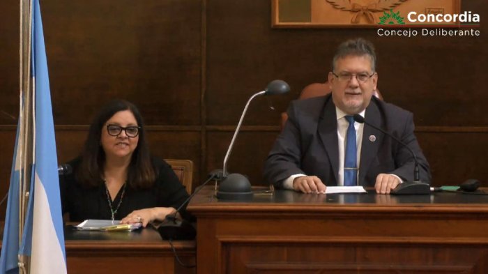 Francolini presidi&oacute; el Concejo luego de perder la interna por ser intendente.