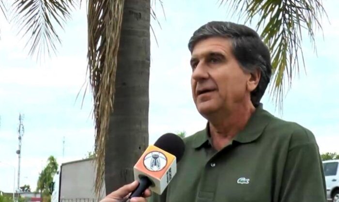 Jorge Paoloni es productor arrocero en San Salvador.