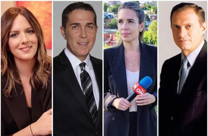 Soledad Larghi, Rodolfo Barili, Evangelina Ramallo y Marcelo Bonelli.