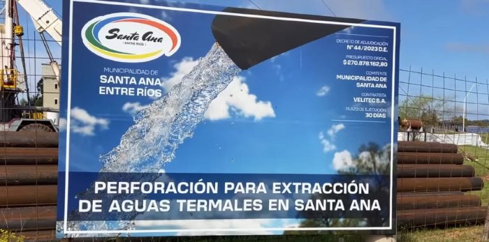 M&aacute;s de 270 millones de pesos se destinaron para la perforaci&oacute;n.