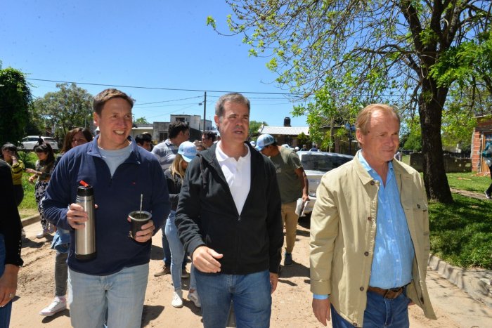 La recorrida del gobernador en Gualeguaych&uacute;.