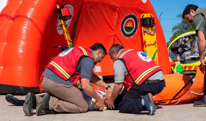 Con el SIMES se asiste a eventos y se descomprimen emergencias que atiende el Servicio Provincial.