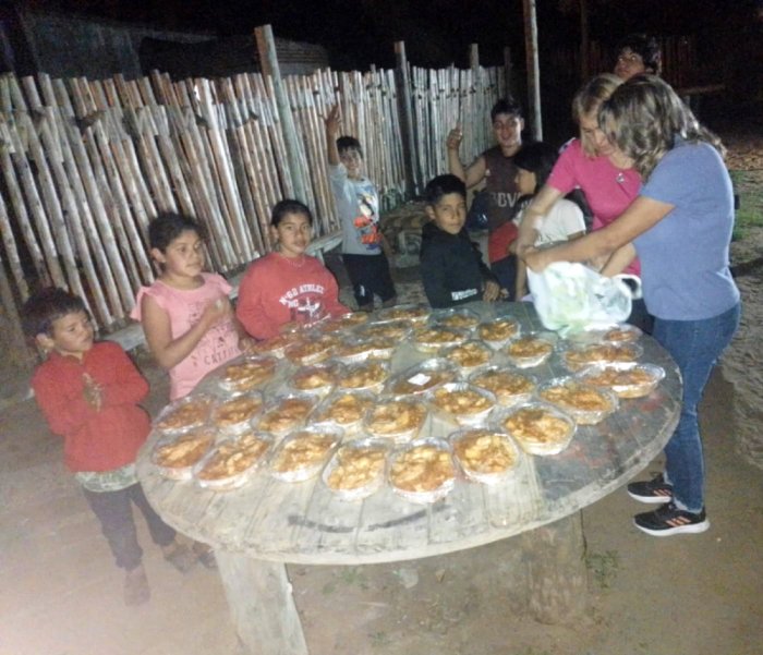 Uno de los destinos que tuvo la comida preparada en Renacer, en este caso por quinto a&ntilde;o.