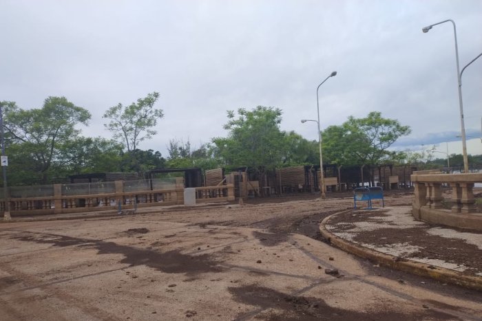 As&iacute; qued&oacute; la zona del sal&oacute;n del Centro Empleados de Comercio
