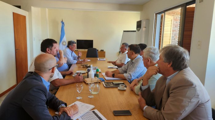 Zacar&iacute;as recibi&oacute; a las autoridades de cooperativas el&eacute;ctricas que prestan servicios en Entre R&iacute;os.