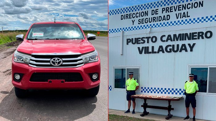 En esa camioneta llevaba el dinero el comerciante de la capital provincial.