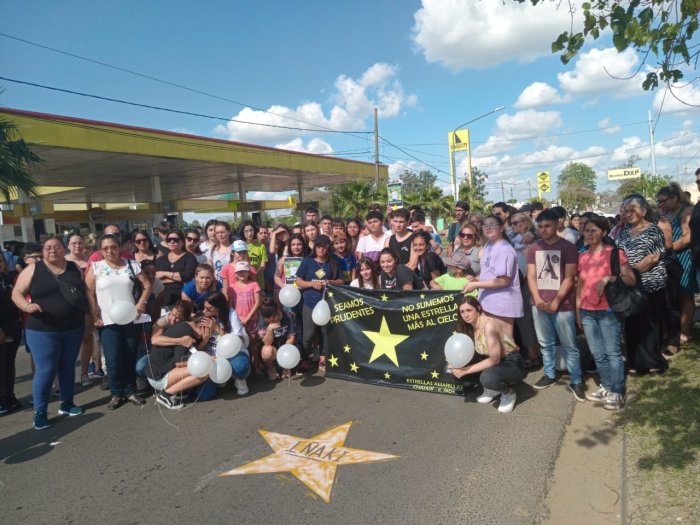 Estrella amarilla en Concordia por I&ntilde;aki Medice, que falleci&oacute; a los 18 a&ntilde;os tras un accidente