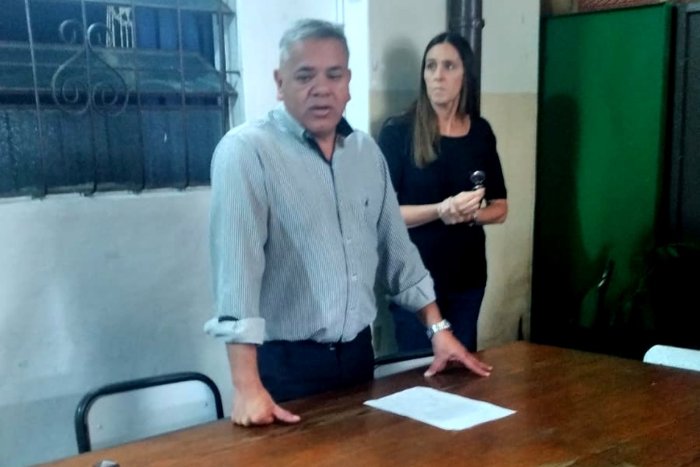 Julio Barrios, Director Departamental de Escuelas