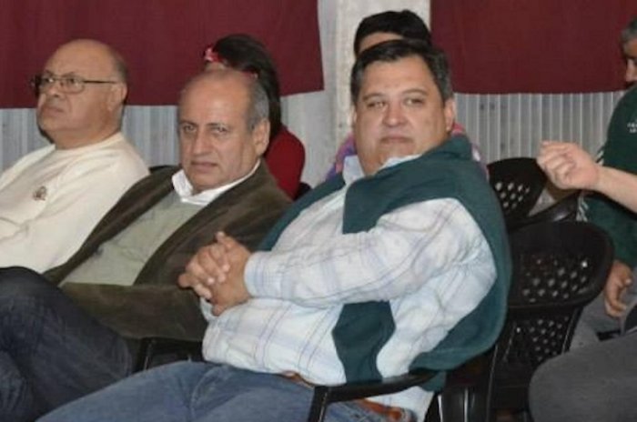 Rossi y M&eacute;ndez, el denunciante.