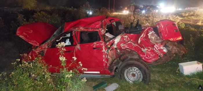 As&iacute; qued&oacute; la Ranger en la que transitaba una pareja oriunda de Hurlingham.