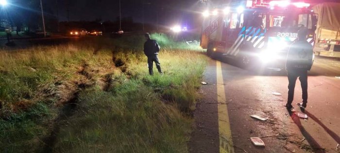 El violento choque ocurri&oacute; entrada la noche de este mi&eacute;rcoles.
