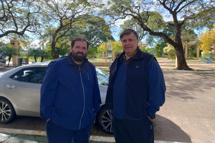 Manolo P&eacute;rez y Mario Doval