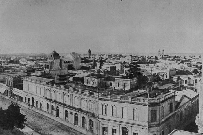 Antiguo edificio donde funcion&oacute; el Kindergarten