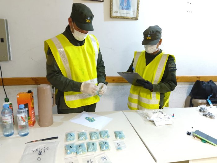 Parte del cargamento secuestrado por Gendarmer&iacute;a Nacional en territorio misionero.