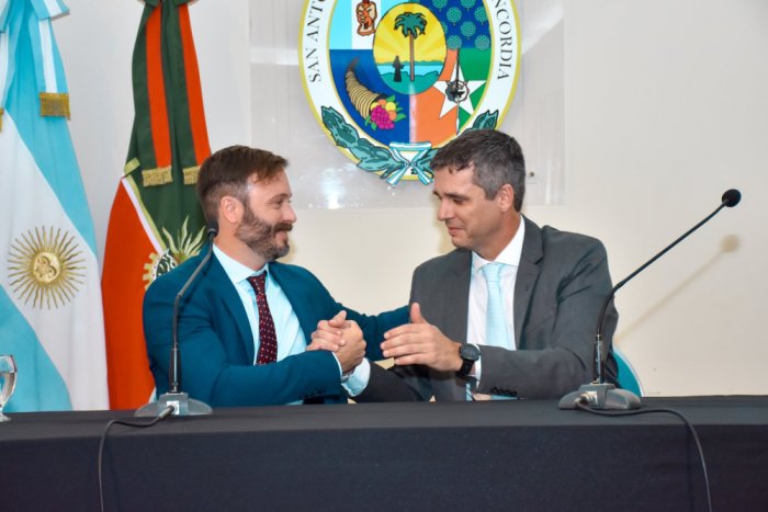 El diputado habl&oacute; de las coincidencias que tiene con radical que lo sucedi&oacute; en Concordia.