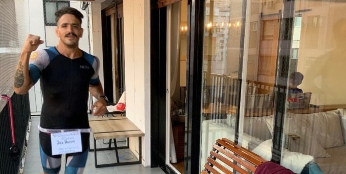 Uriburu corri&oacute; 42 kil&oacute;metros en su casa