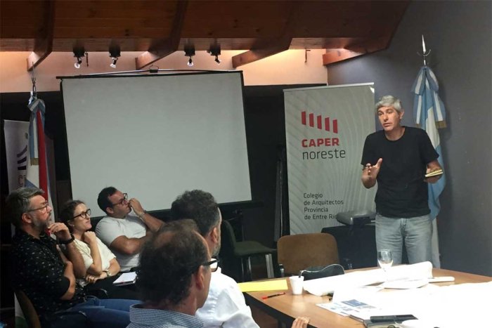 Arquitecto Mart&iacute;n Cummaudo, director del Instituto de Estudios Territoriales