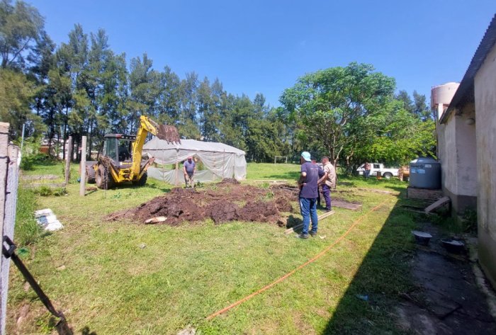 Las obras demandan m&aacute;s de 1 mill&oacute;n de pesos, aportados por CAFESG.