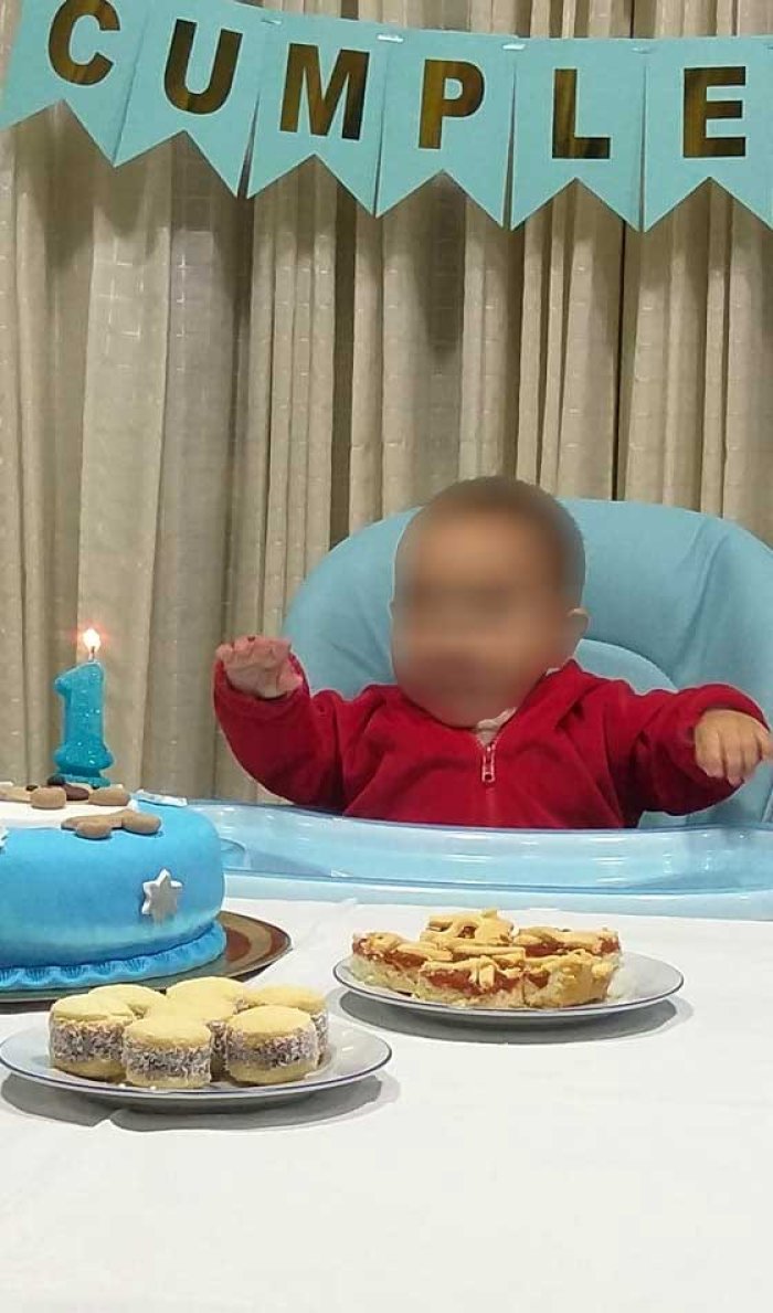 El cumple de un a&ntilde;o, en la familia de abrigo