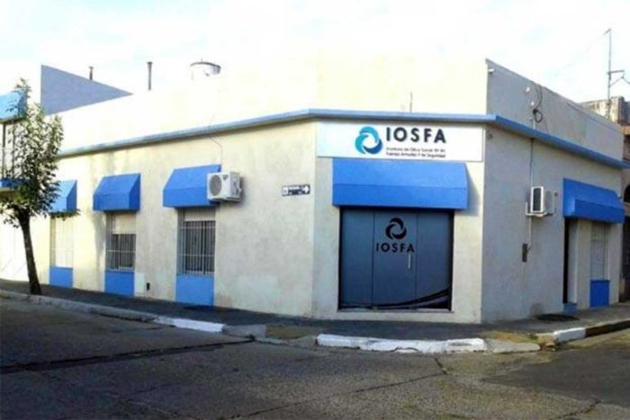 La sede del IOSFA en Concordia. El malestar de los suboficiales crece desde el interior del pa&iacute;s